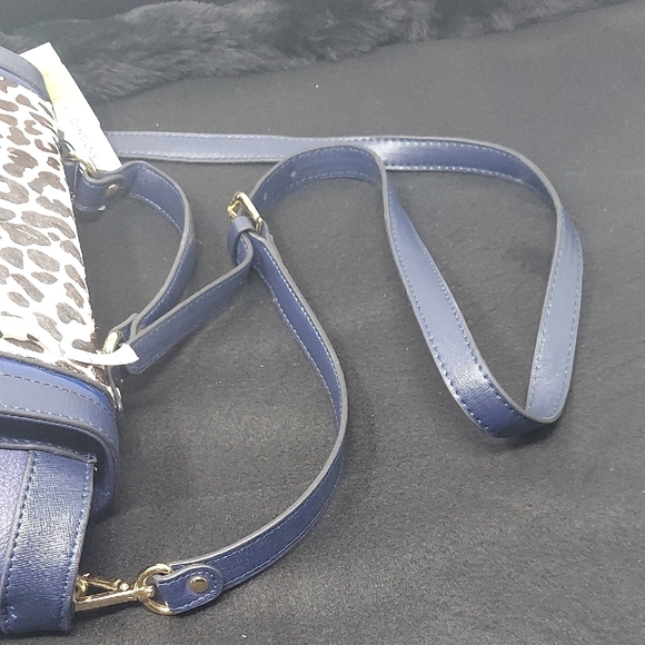 Stylish Blue and Animal Print Women's Bag - Picture 10 of 10